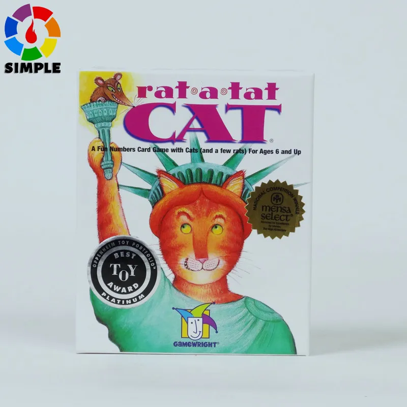 

Rat-a-Tat Cat | A Fun Numbers Card Game with Cats (and a few rats)