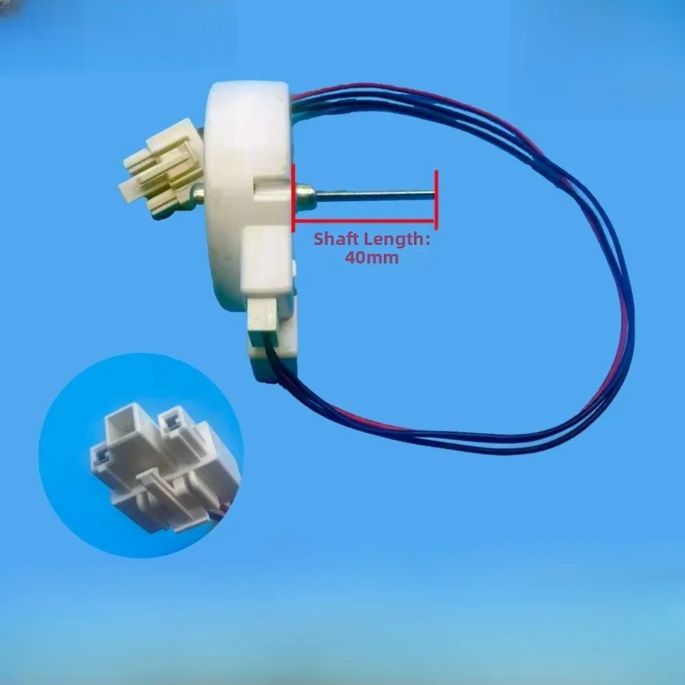 Replacement Refrigerator Fan Motor For Midea BCD330WTV Cooling Unit Precise Fit Low Noise DIY Repair Accessory