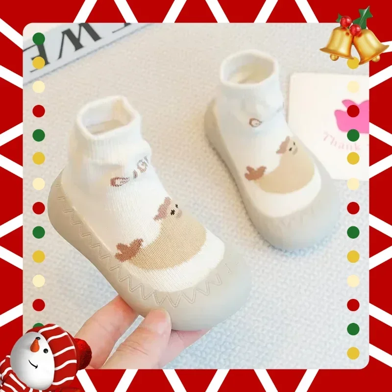 Summer Baby Soft Sole Shoes Toddler Shoes Glue Sole Anti-Slip Children's Indoor and Outdoor Anti-odor Early Education Shoes