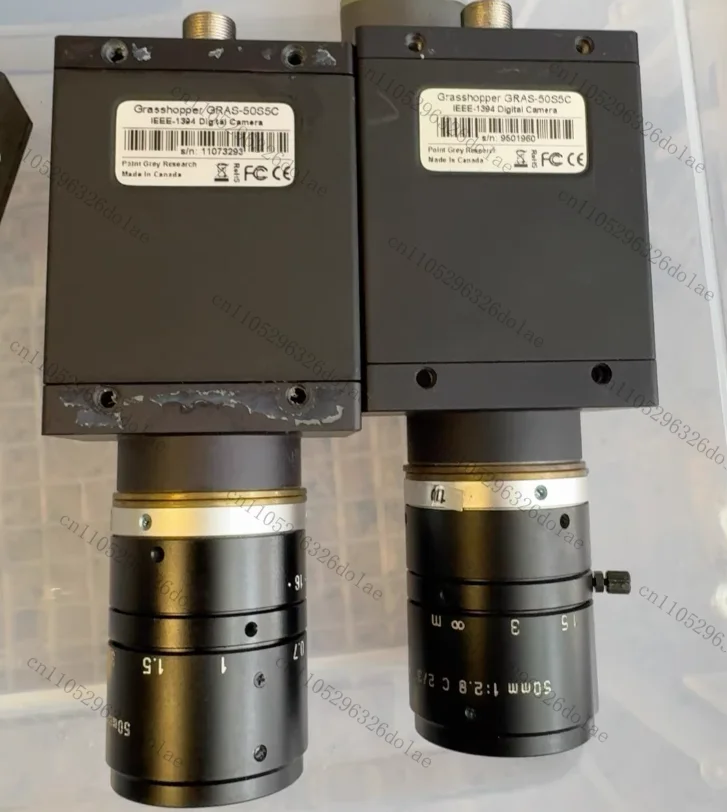 1pcs Grey Point gras-505c 1394 port industrial camera 3d scanning camera