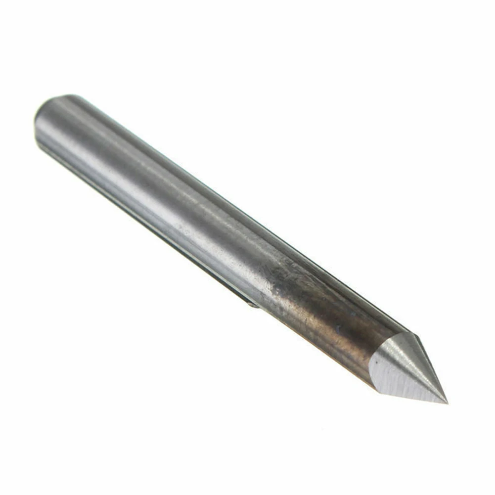 

10 Pcs Engraving Bits CNC Router Tool V-shape Carbde PCB Board 0.1mm 60 Degree For Woodworking Tools Accessories