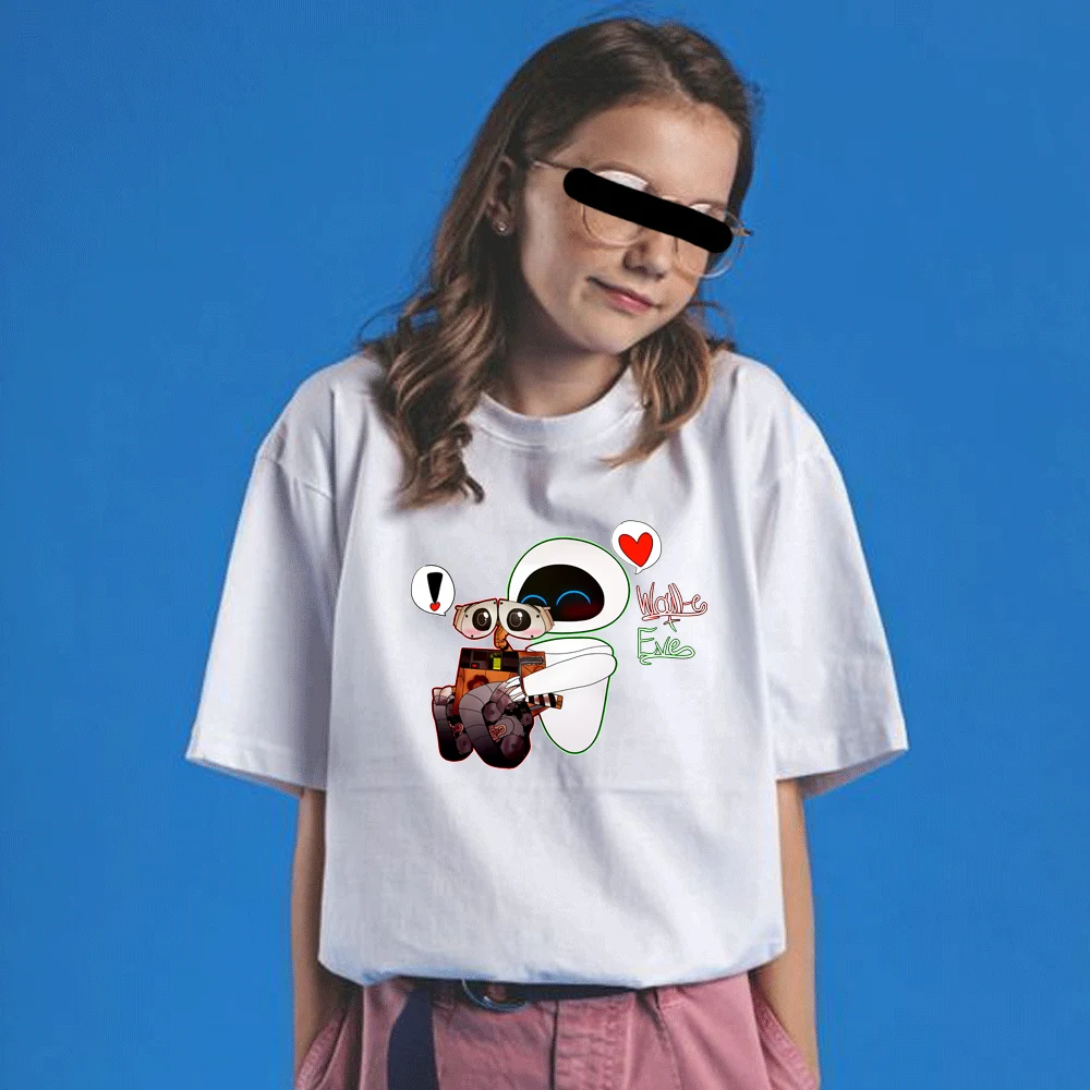 Wall.e Y Eva Iron-on Transfers Patches for Kids Clothing Jacket Heat transfer stickers for t shirt