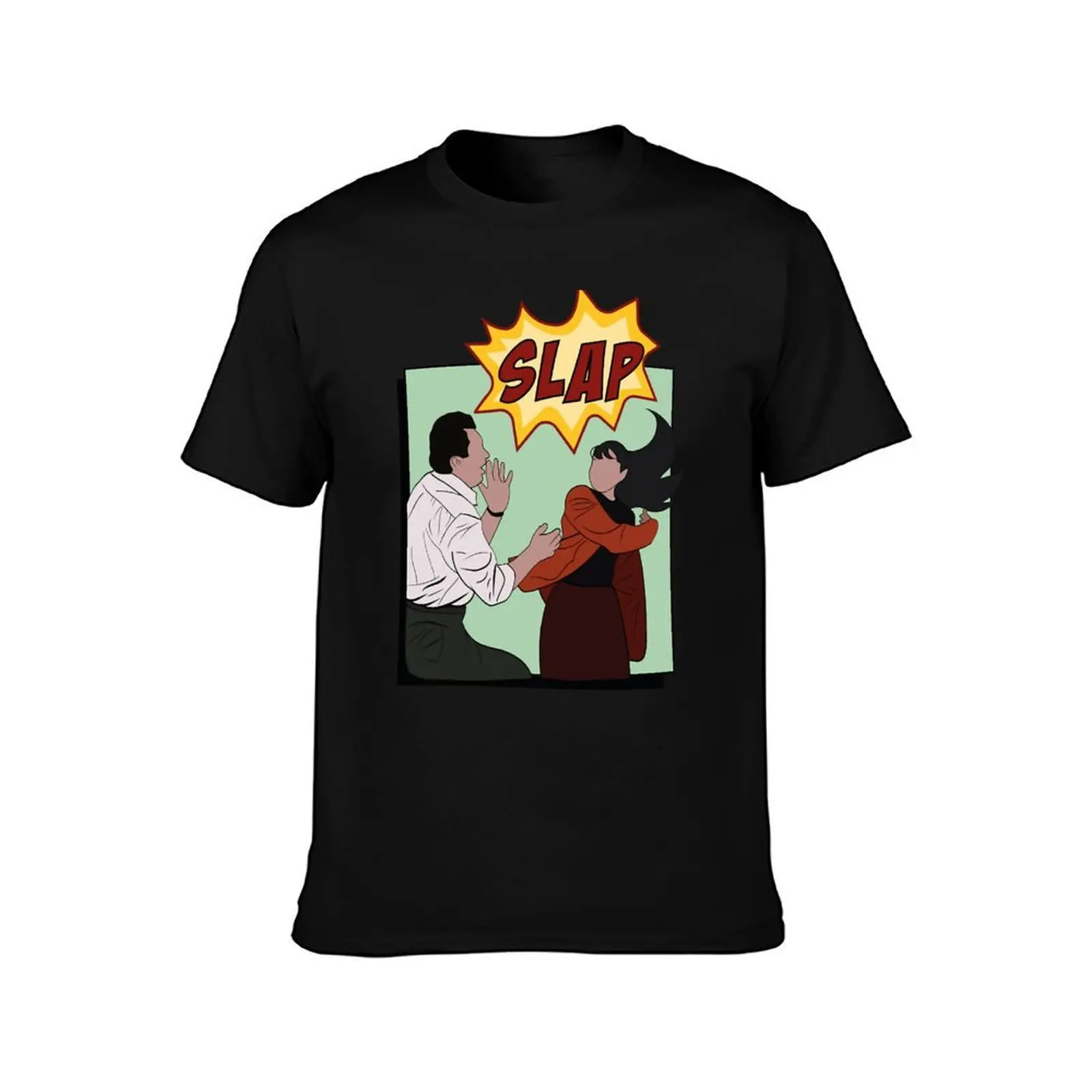 Kennedy - The slap T-Shirt Casual Breathable Short Sleeve Top T-Shirt