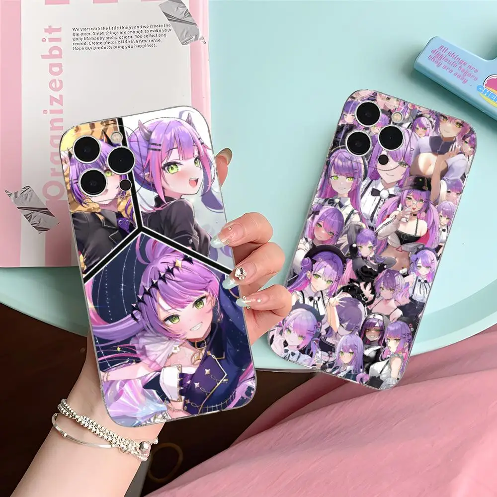 

Anime Tokoyami Towa Phone Case for iPhone 16 15 14 13 12 11 X XR XS 8 6 Pro Max Plus Mini Clear Colour Protective Luxury Pretty