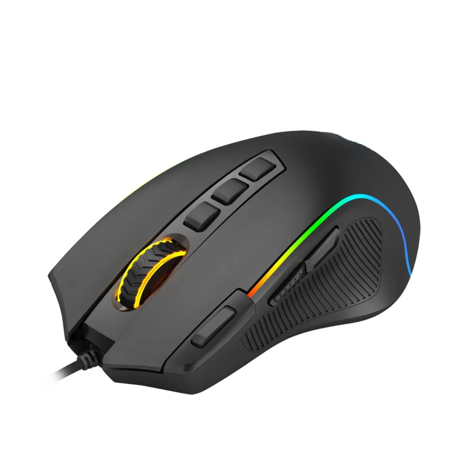 Ultimate Precision and Comfort for Gamers - Ergonomic Predator M612 RGB Gaming Mouse with 8000 DPI, Programmable Buttons, Backli