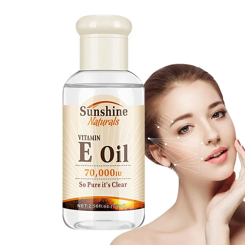 زيت عطري طبيعي للوجه ، فيتامين E ، جوهر الوجه ، زيت المصل ، تقليص المسام ، المضادة للتجاعيد ، الشيخوخة ، 75 مللي