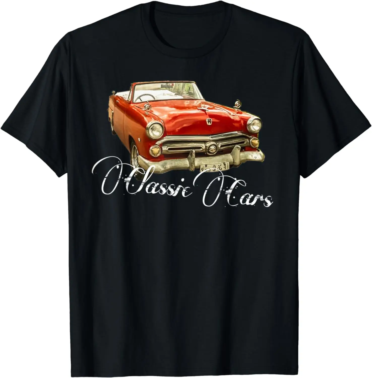 

Classic Vintage Cars Automotive Road Show T-Shirt 100% Cotton O-Neck Summer Short Sleeve Casual Mens T-shirt Size S-3XL