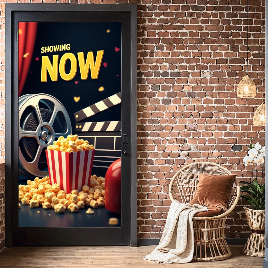 Cinema Banner Lightweight Part - Home Cinema Movies ulasan dan harga