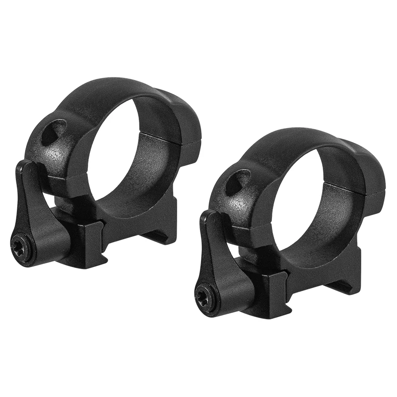 2PCS Quick Detach  Steel 30mm Low/Middle/High Outdoor Hunting Scope Mount Picatinny Ring Mounts