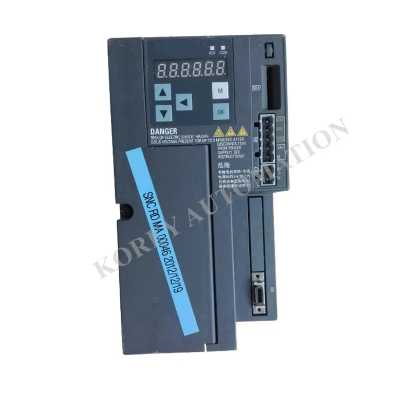 Servo Driver 6SL3210-5DE21-0UA0 2-2.5KW Sinamics V70 6SL3210-5FB10-4UF1 6SL3210-5FB10-8UF0 0,75KW Totalmente Testado