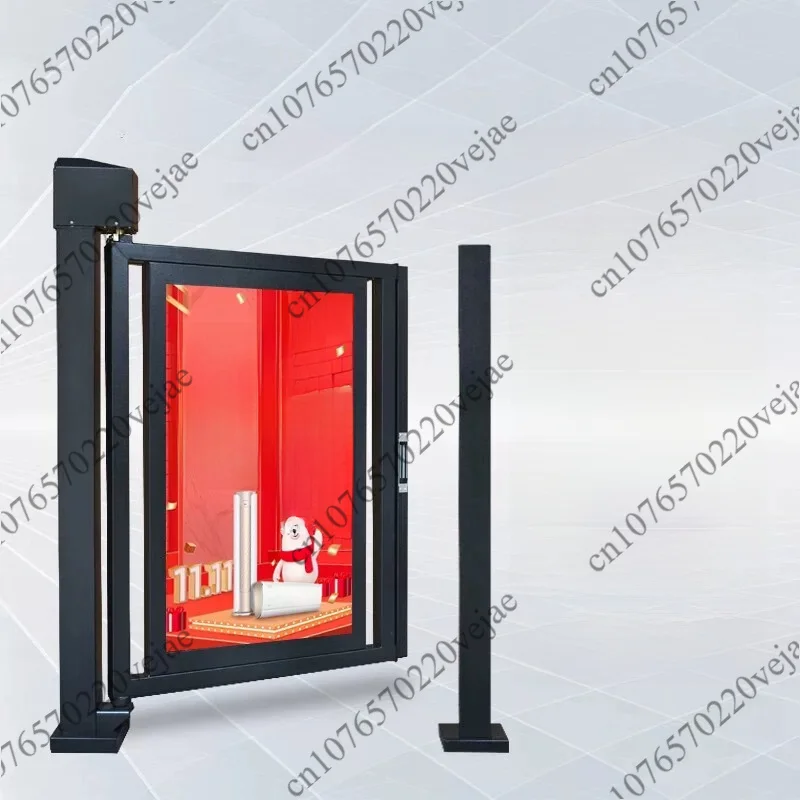 Fence protective door Villa community Garden courtyard Wall isolation door Outdoor security protection