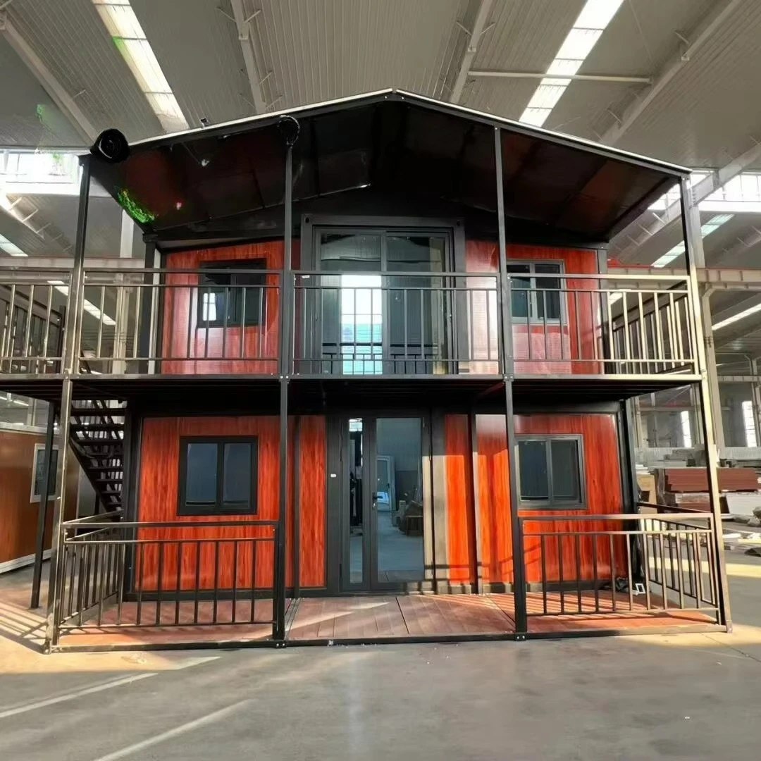 Expandable Two Story Prefab Container House with Kitchen Bathroom 2 5 Bedroom Design Casa Contenedor