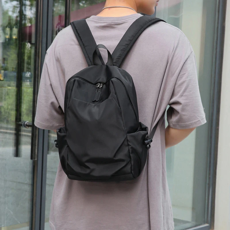 Sport Mini Men's Backpack Fashion Small Black Travel Rucksack Shoulder School Bag Canvas Designer Sports Backpacks Mochila Bags