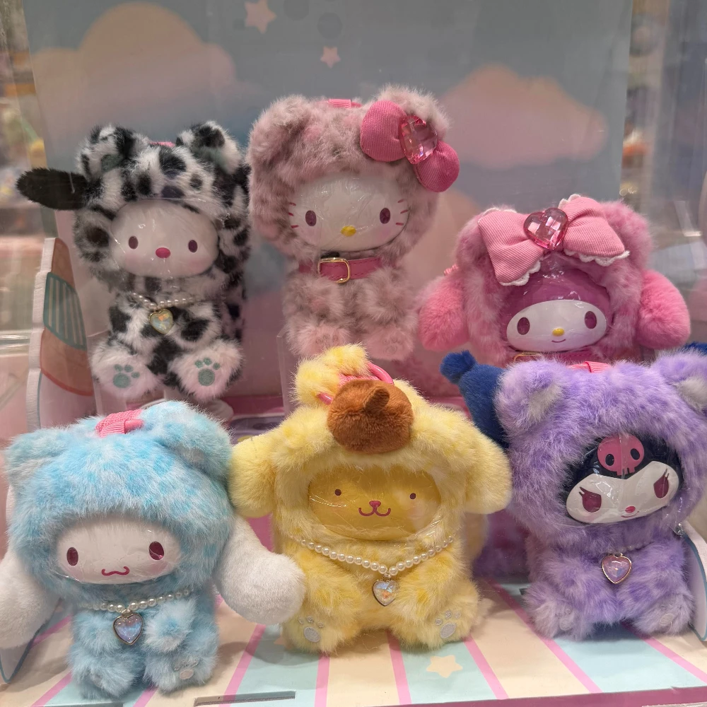 

Sanrio персонаж лесное животное слепая коробка Mystery Box Kawaii кулон брелок настольная фигурка аниме кукла сумка-сюрприз подарки