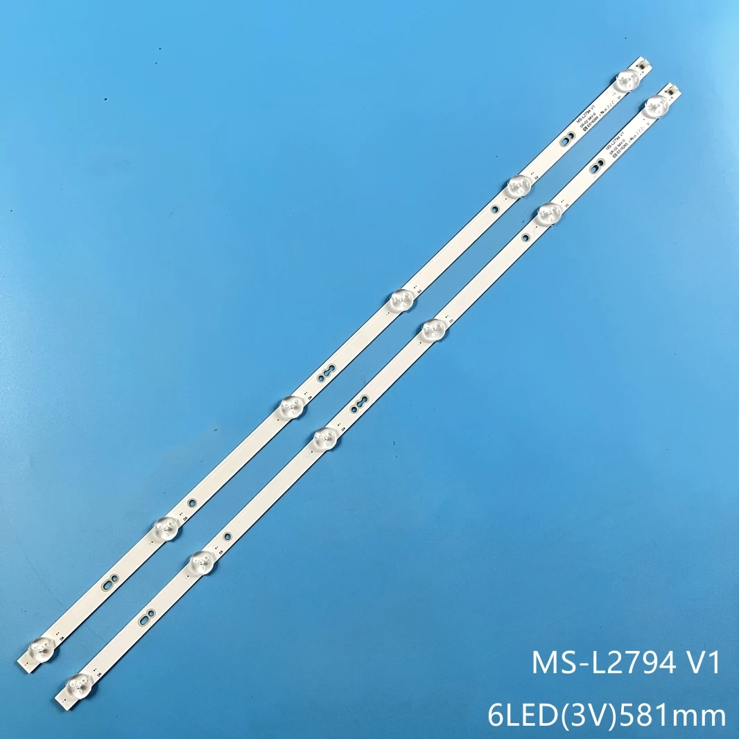 6LED LED Backlight bar for DEXP H32D7300K H32D7200K MS-L2794 V1 AMCV LE-32ZTH06 HV320WHB-N56 2.0 MX32D06-ZC22AG-16E 303MX320053E