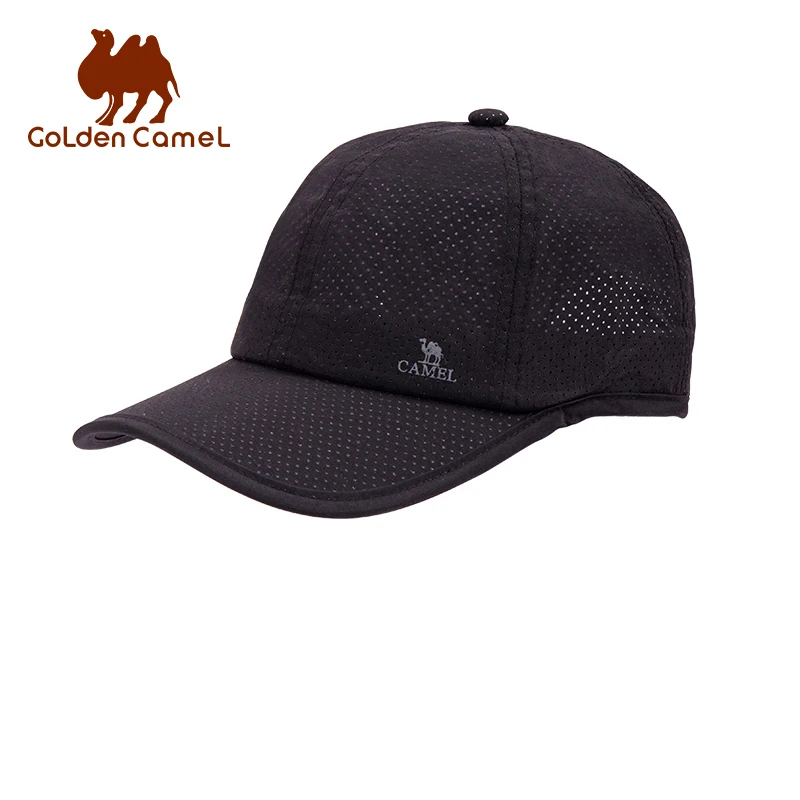 GOLDEN CAMEL Golf Caps Outdoor Sports Baseball Cap Soft Top Men's Breathable Sunshade Sun Hat Casual Adjustable Hats for Women