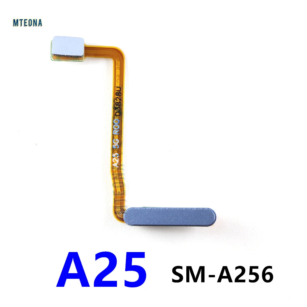 لسامسونج غالاكسي A25 SM-A256B A256E العودة مفتاح بصمة الاستشعار فليكس كابل استبدال زر المنزل إصبع طباعة الماسح الضوئي A256 #5