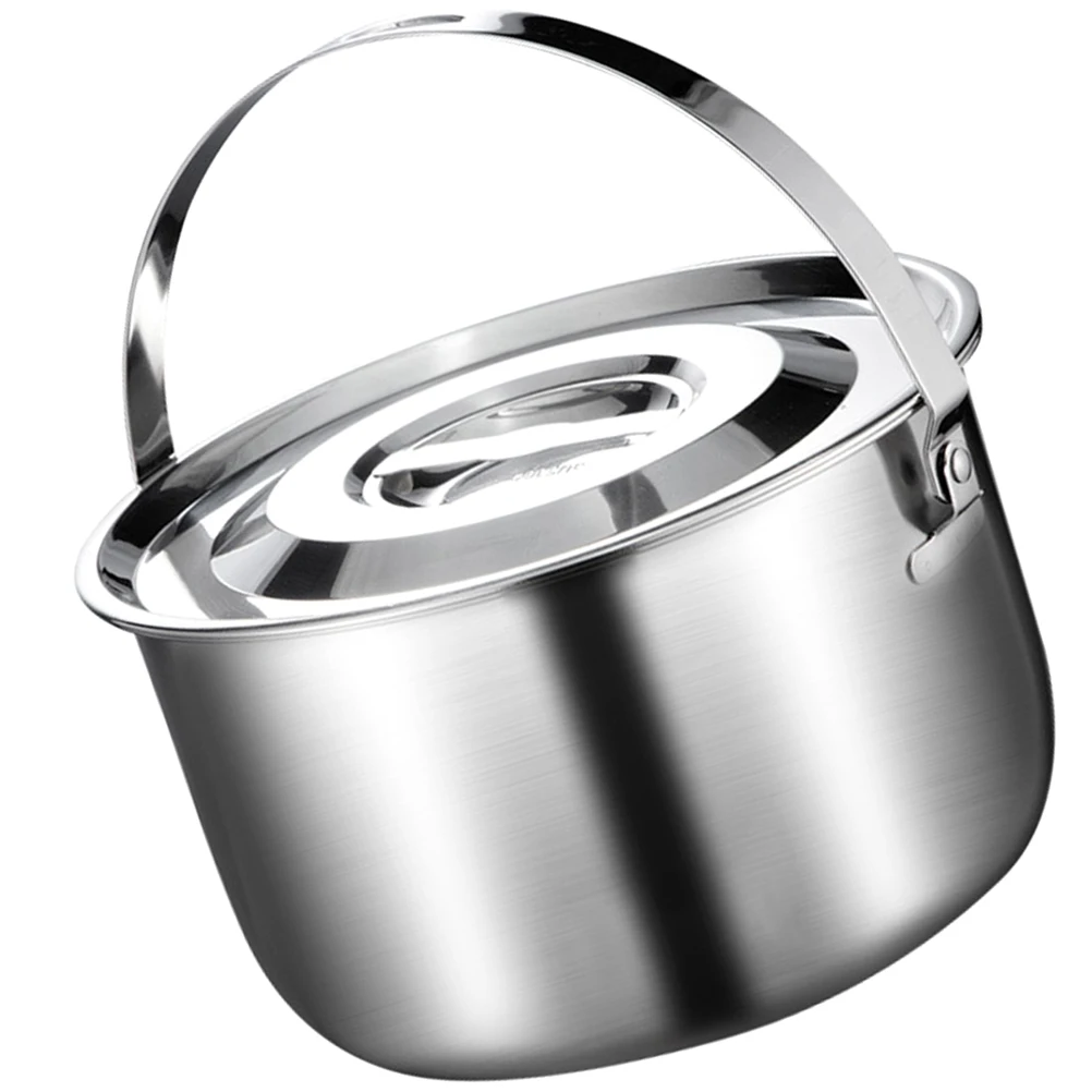 

2.4L Stainless Steel Oil Basin Deep Smooth Kitchen Storage Container For Salad Mixing Egg Pasta Metal Bowl Lidded Food Storage