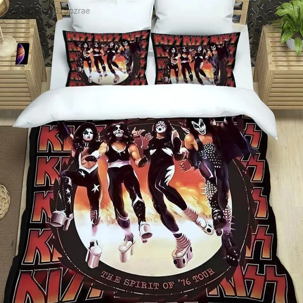 KISS Band Duvet Cover 3D Print - 3D Printing Rock review and price