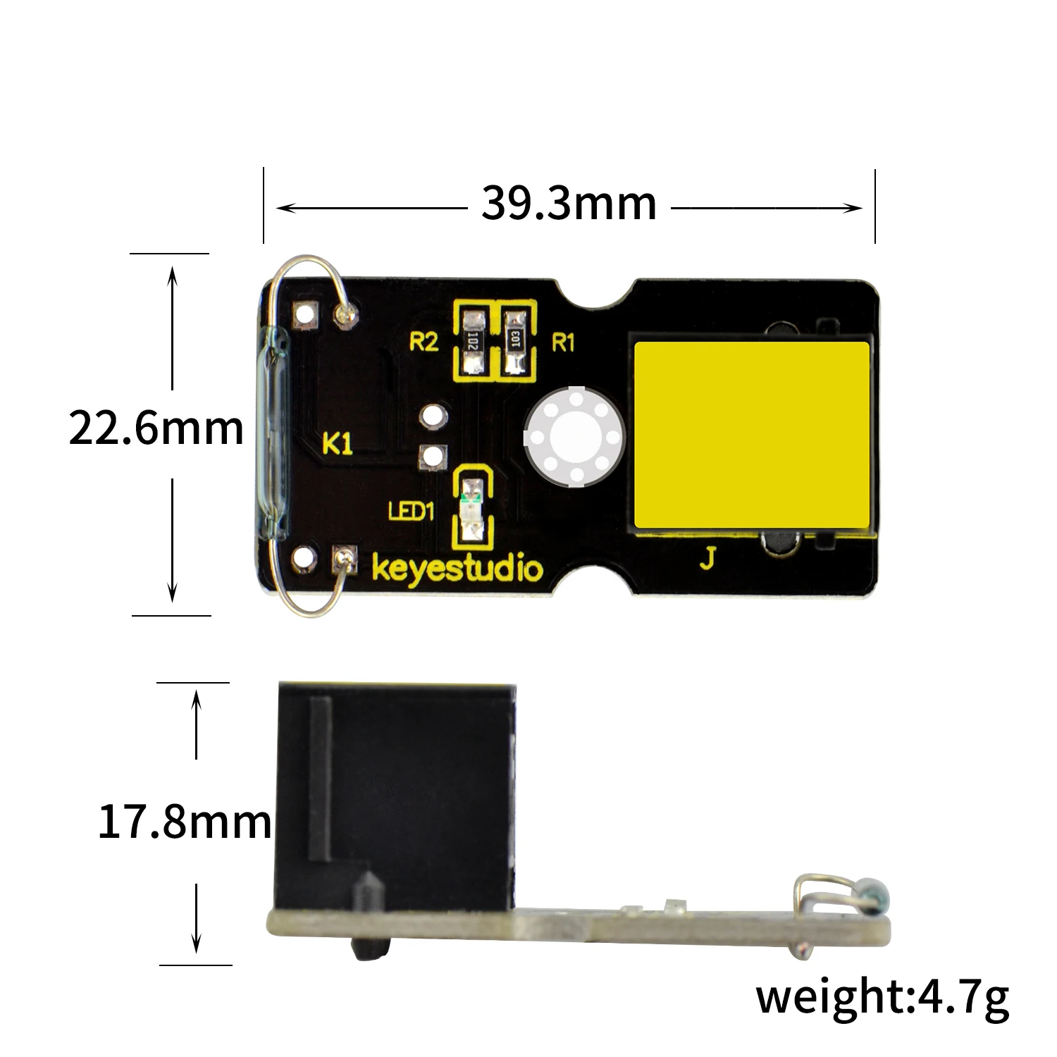 3 PCS Hight Quality Keyestudio EASY Plug Reed Switch Module for Learning Starter for Arduino For DIY Electronic Programming Kit