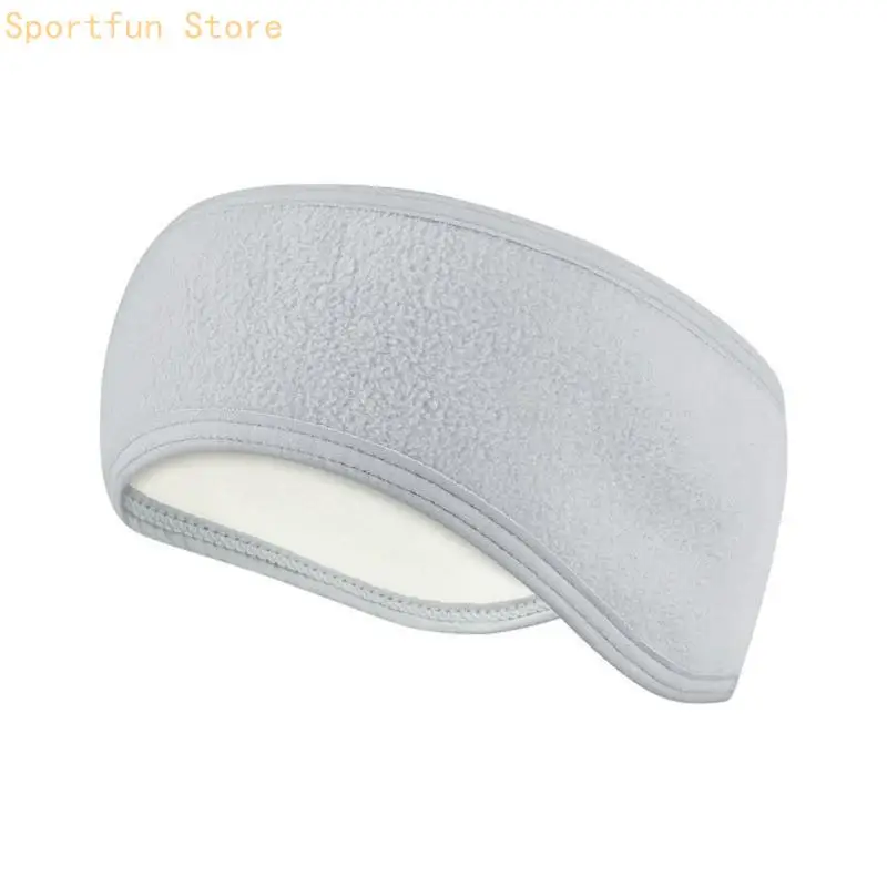 Winter Ear Warmer Fleece Headband Full Cover Earmuffs for Skiing Snowboarding X7JD