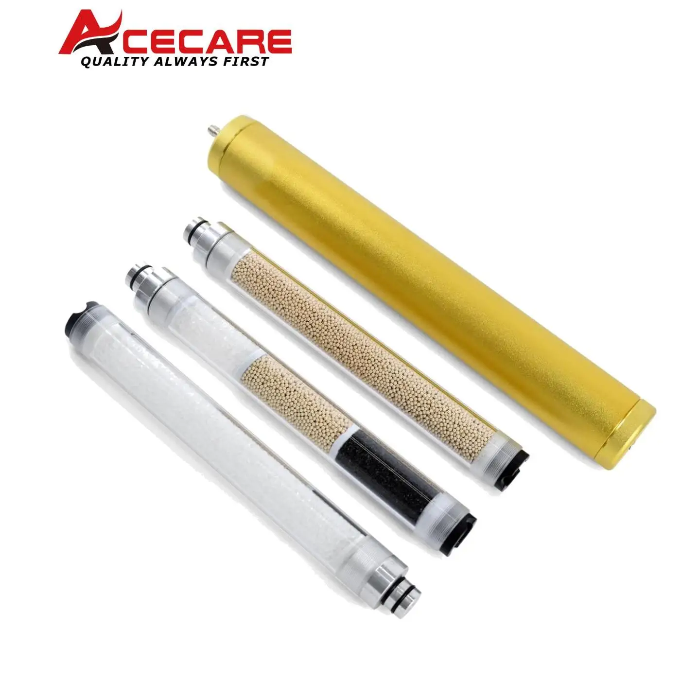 Acecare ตัวกรองน้ำน้ำมัน30Mpa 300Bar แรงดันสูงตัวแยกการดำน้ำสำหรับชาร์จคอมเพรสเซอร์