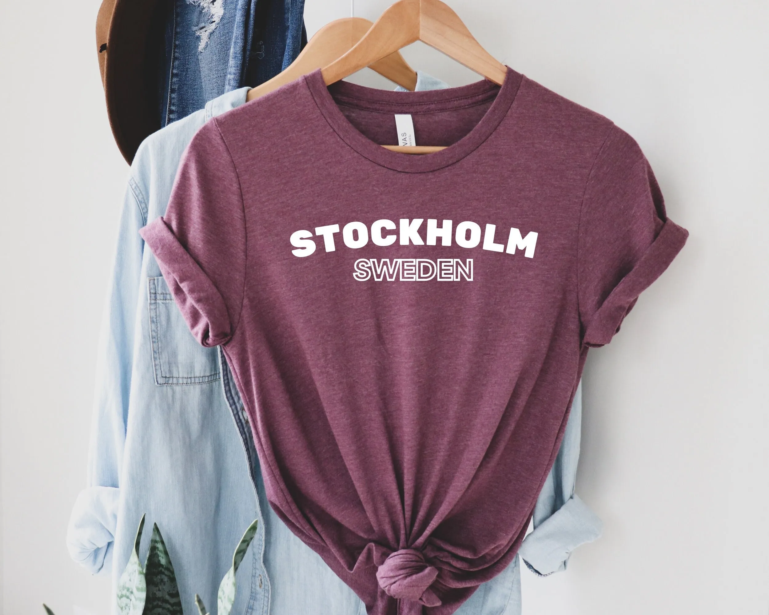 Stockholm Sweden T Shirt For Swedish People s Europe Travel Top