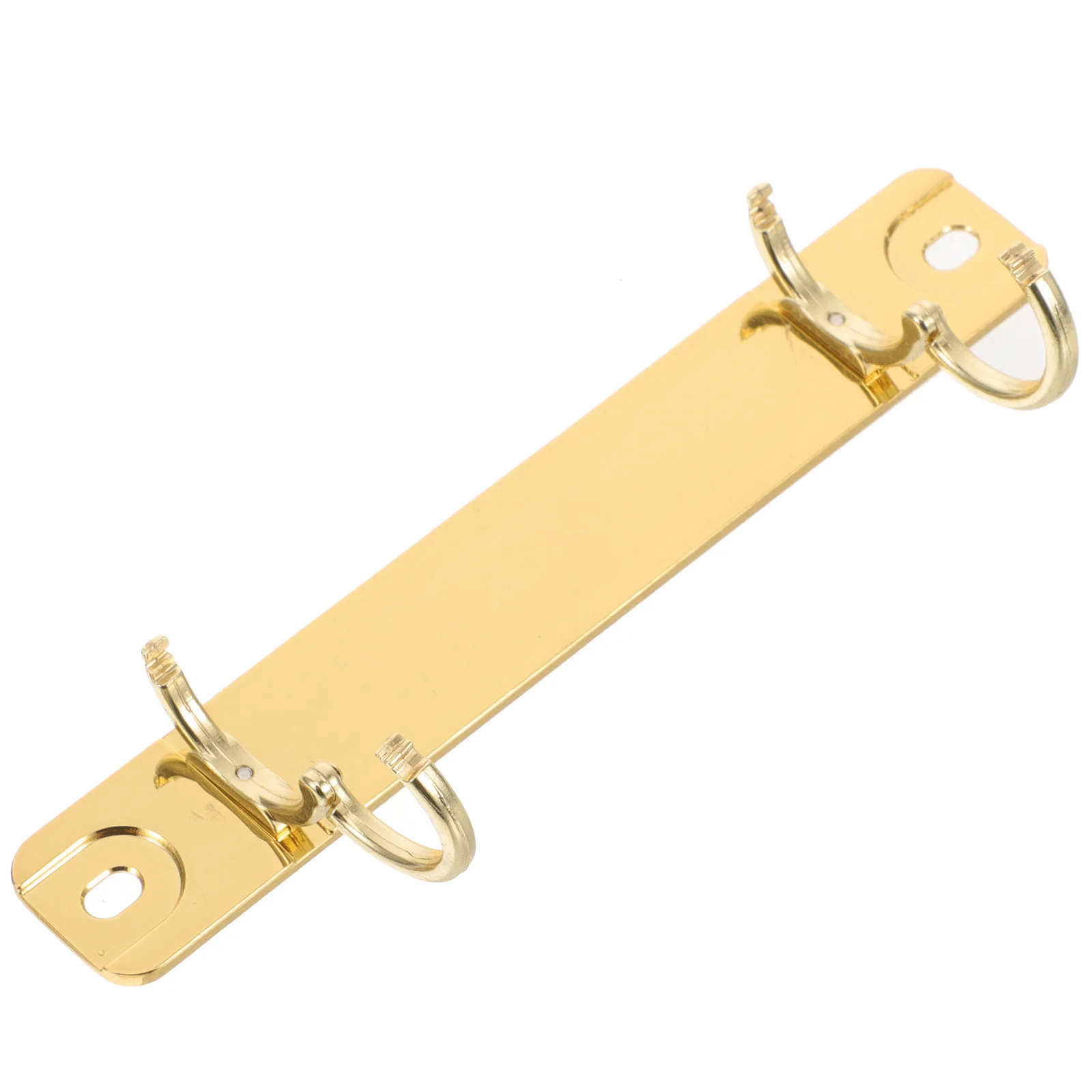 

Strong 2 Ring Binder Mechanism Screw Type Detachable Spine Bar for Planner Notebook Scrapbook Stationery Supplies Organizer