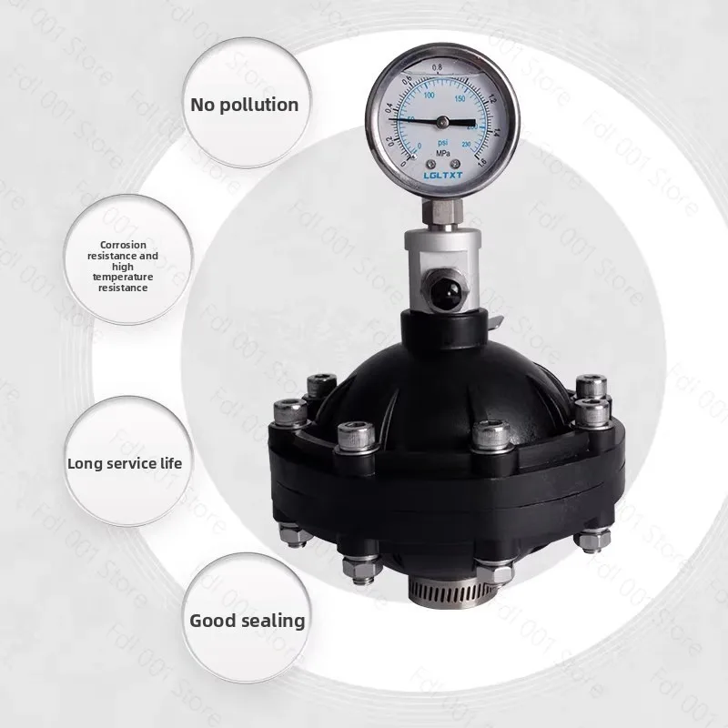 PVC Diaphragm Pulse Damper Diaphragm Pulse Damper, Pulse Buffer DN15 20 25 32