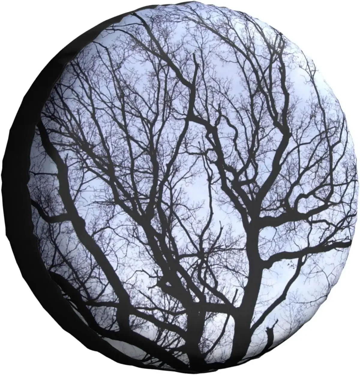 Spare Tire Cover Universal Tires Cover Farmhouse Trees Branches Winter Car Tire Cover Wheel Weatherproof and Dust-Proof