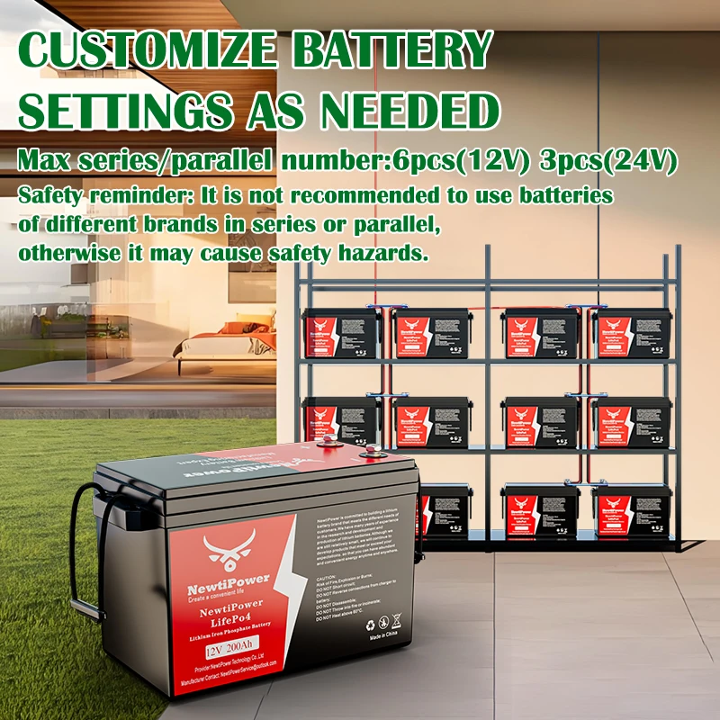 NewtiPower 12V 200Ah LiFePO4 L – Home Improvement Outlet Stores Bewertung und Preis