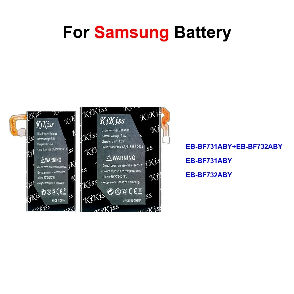 

EB-BF731ABY EB-BF732ABY EB-BF731ABY+EB-BF732ABY For Samsung Galaxy Z Flip 5 SM-F7310 F731 F732 Mobile Phone Battery 1500-3200Mah