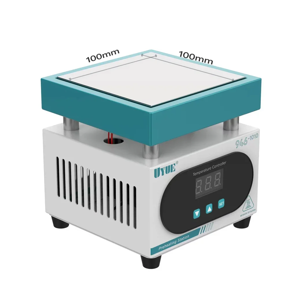 

Constant Temperature Heating Table PCB Plate Preheating Station LED Display Preheating Platform For Mobile Phone Repair 946-1010