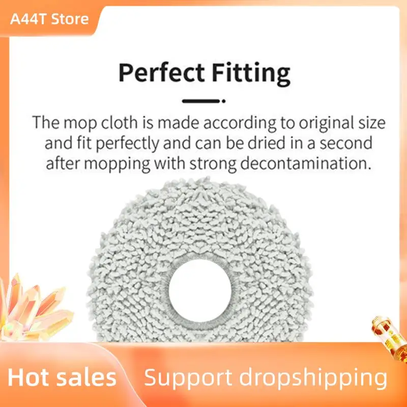 A44T For JONR P20 PRO Robot Vacuum Cleaner Spare Parts Side Brush Mop Cloth Dust Bags Household Cleaning