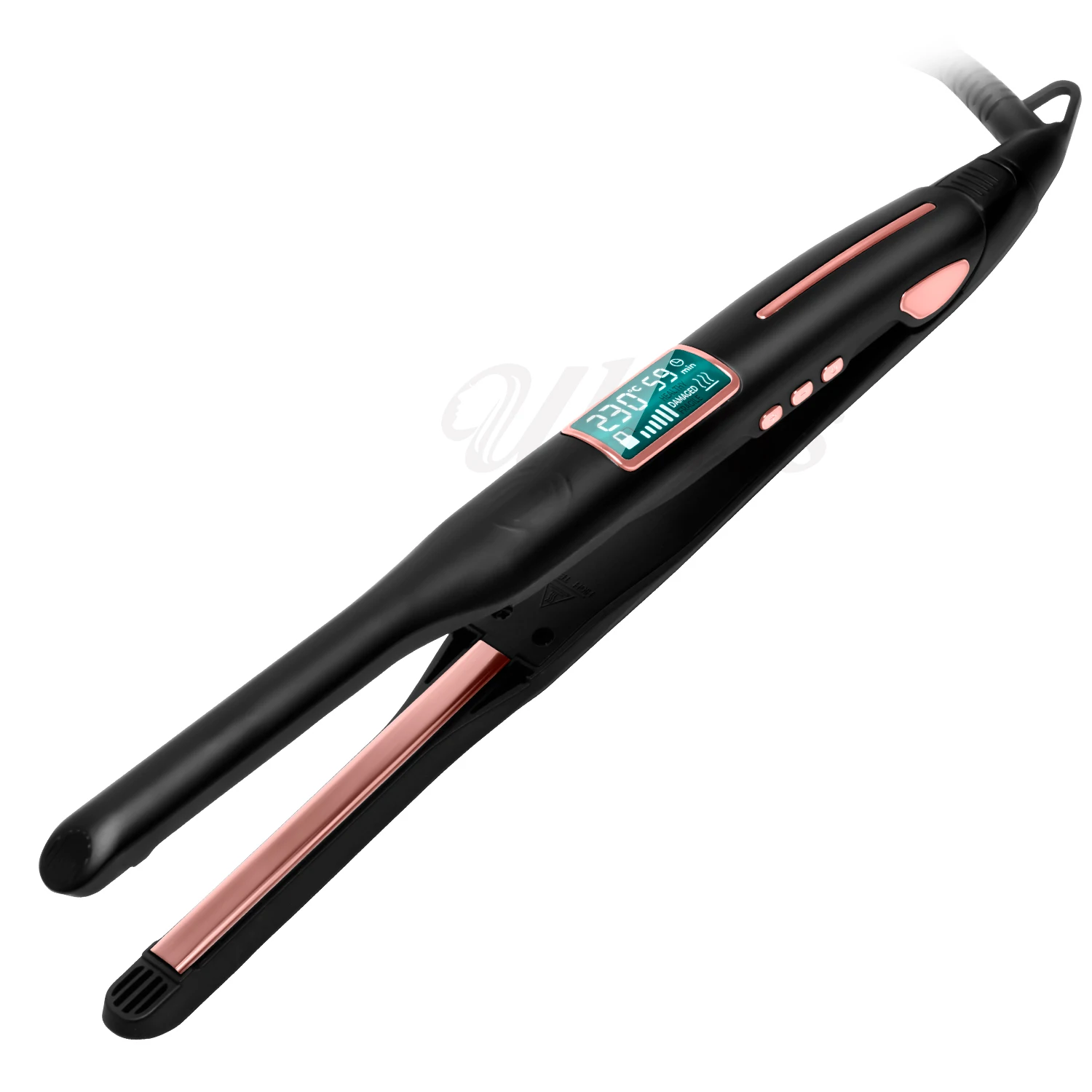 

Mini Professional 2 in 1 Portable Hair Curler Hair Straightener Flat Iron Hairs Straightening Iron Styling Tools