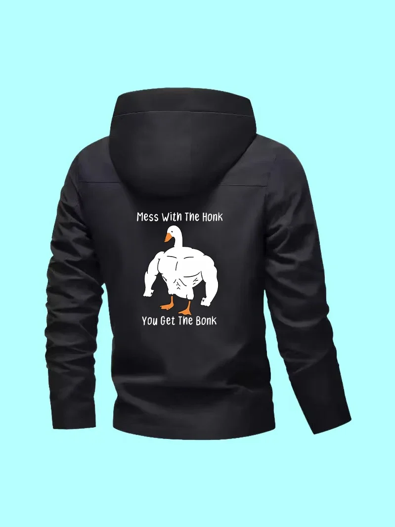 

Классическая мужская куртка приталенного кроя имеет новый повседневный стиль, мультяшные принты, работает для путешествий, домашней одежды и повседневных прогулок.