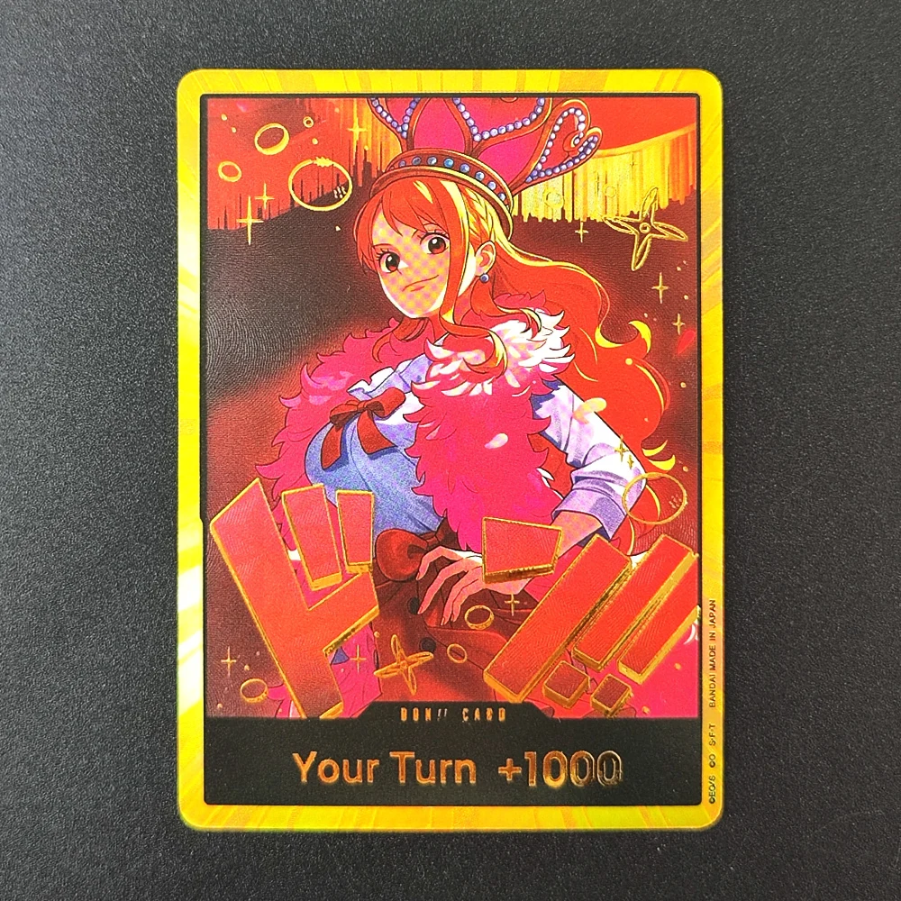 Self Made Proxy One Piece OPCG DON!! Card Gold Heroines Edition EB