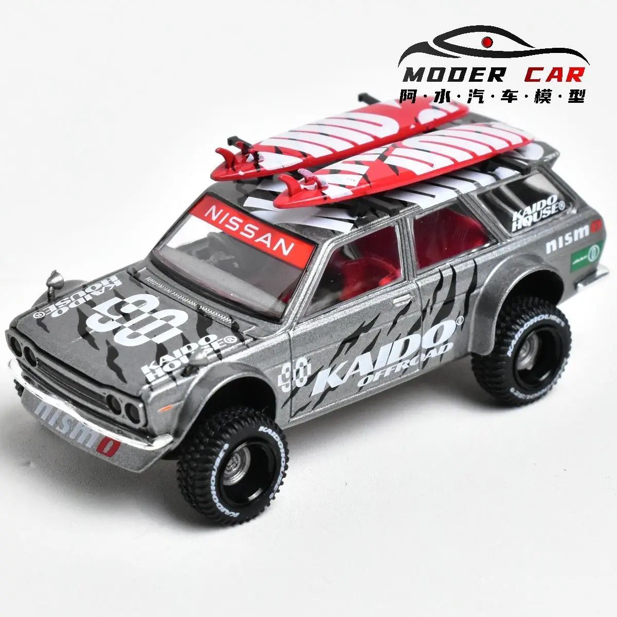 Kaido House+MINIGT TSM 1:64 Compact Datsun 510  4x4 Display Diecast Model Car