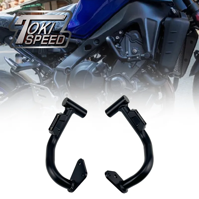 

Fit YAMAHA MT-09 MT09 FZ09 2021-2025 Y-AMT 24‘ Motorcycle Falling Engine Protetive Guard Cover Crash Bar Frame Protector Bumper