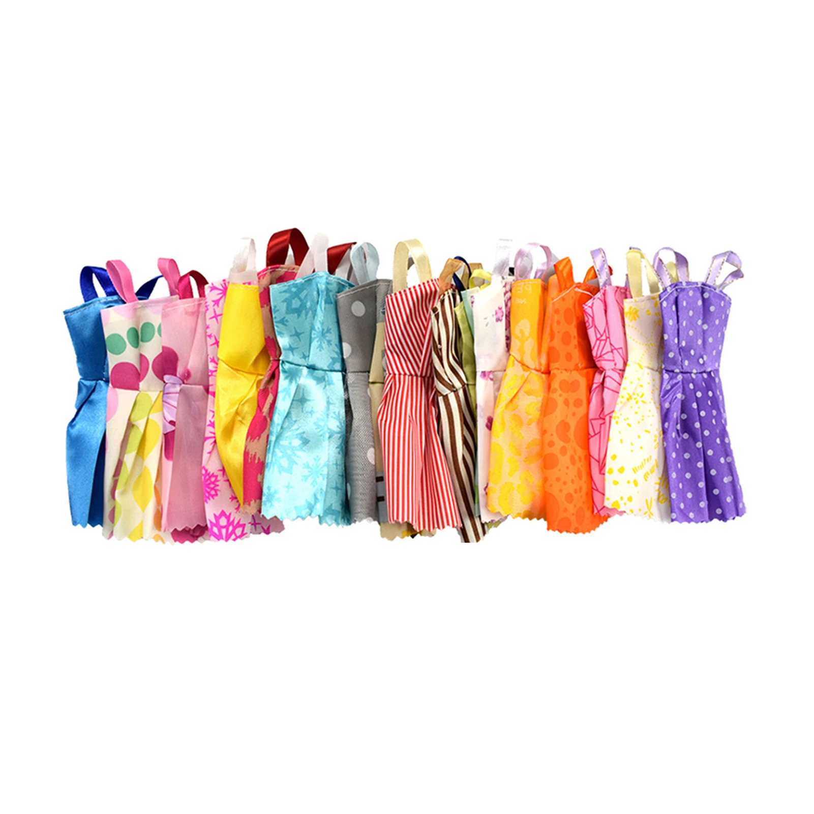 

32 Pieces of Doll Accessories Safe Material Fun Role-Playing Toy for Girl Home Dress Birtday Party Gift