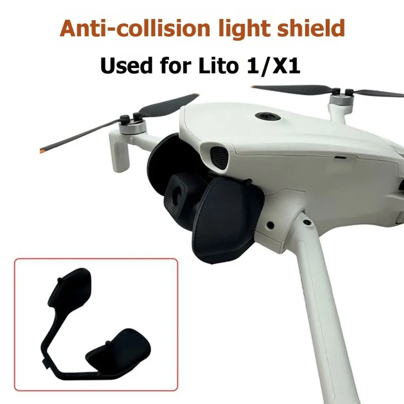 Anti-Collision Gimbal Lens Hood For DJI Lito 1/X1 Scratch-Resistant Light-Blocking Protective Cover Drone Accessory