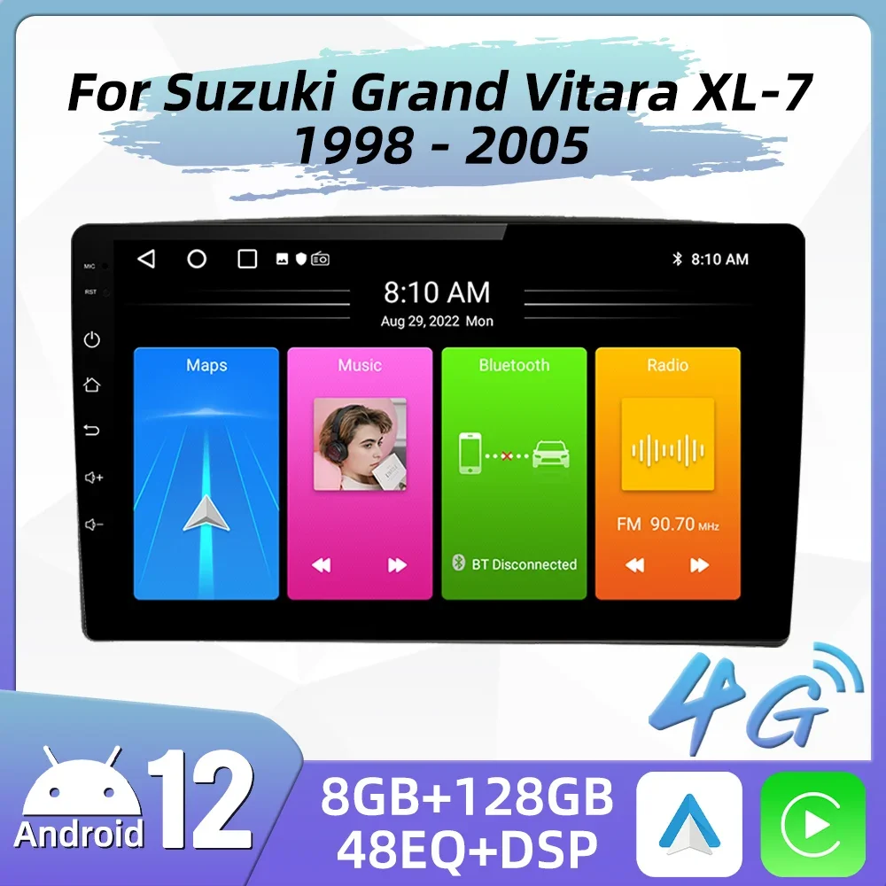 

Car Radio For Suzuki Grand Vitara XL-7 1998 - 2005 2 Din Android Car Multimedia Player GPS Navigation Carplay Stereo Head Unit