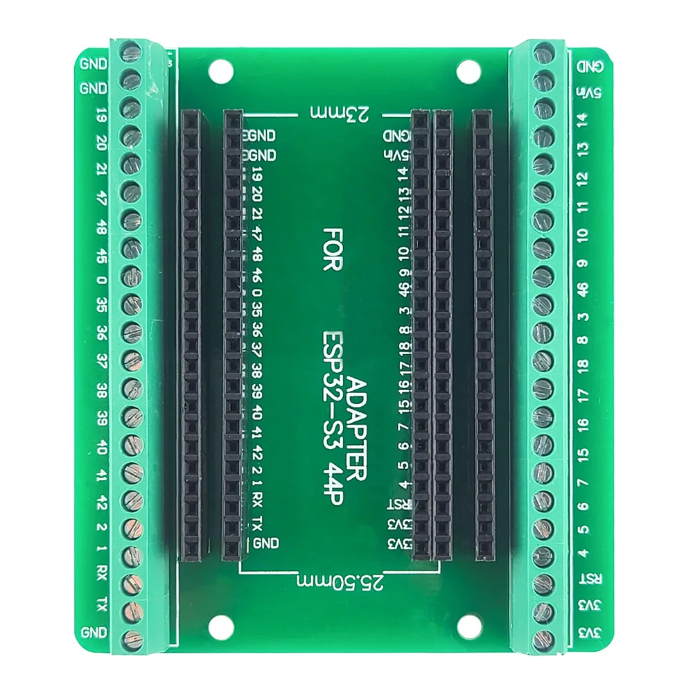 ESP32 S3 Development Boards met uitbreidingsadapterkit 2.4G Wifi BT-module ESP32-S3WROOM1 N8R2 N16R8 44Pin Type-C ESP32-S3