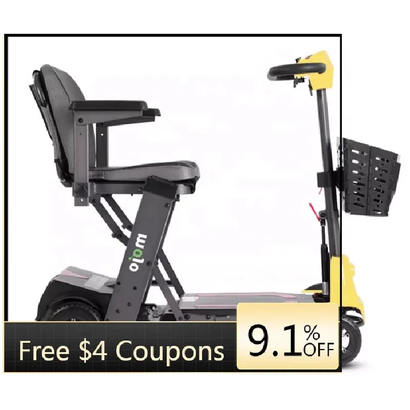 

High quality commuting vehicles are safe and relile2024 China Factory Brushless Powered Folded Electric Scooter for Handicap