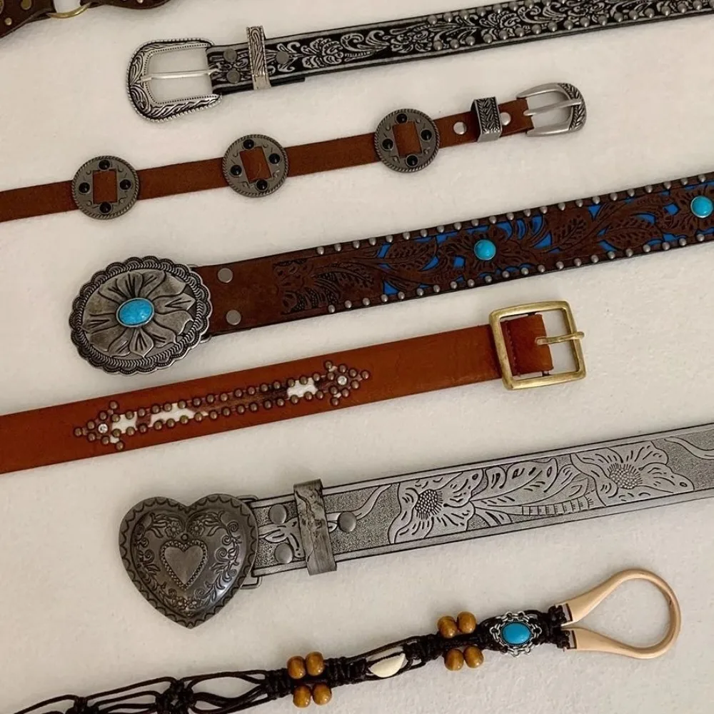 

New Bohemian Waist Belt Retro Casual Waist Decoration Trendy Jeans Versatile Waistband Girls