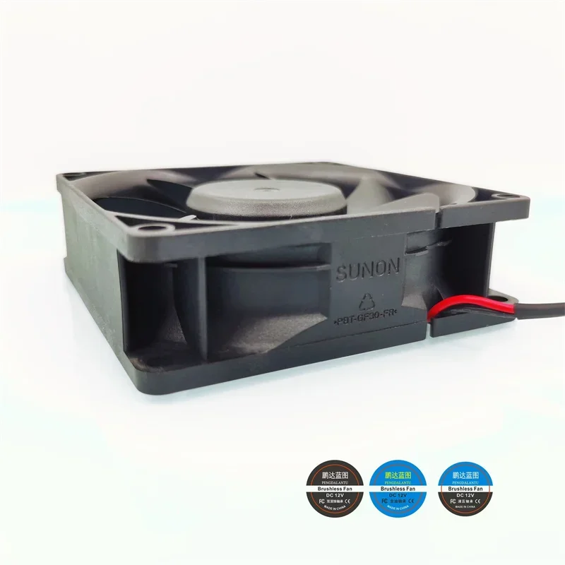 pa 80*80*25MM Brand  PE80252B1-0000-AA9 double ball bearing 8025 24V 4.8W variable frequency 8CM chassis fan