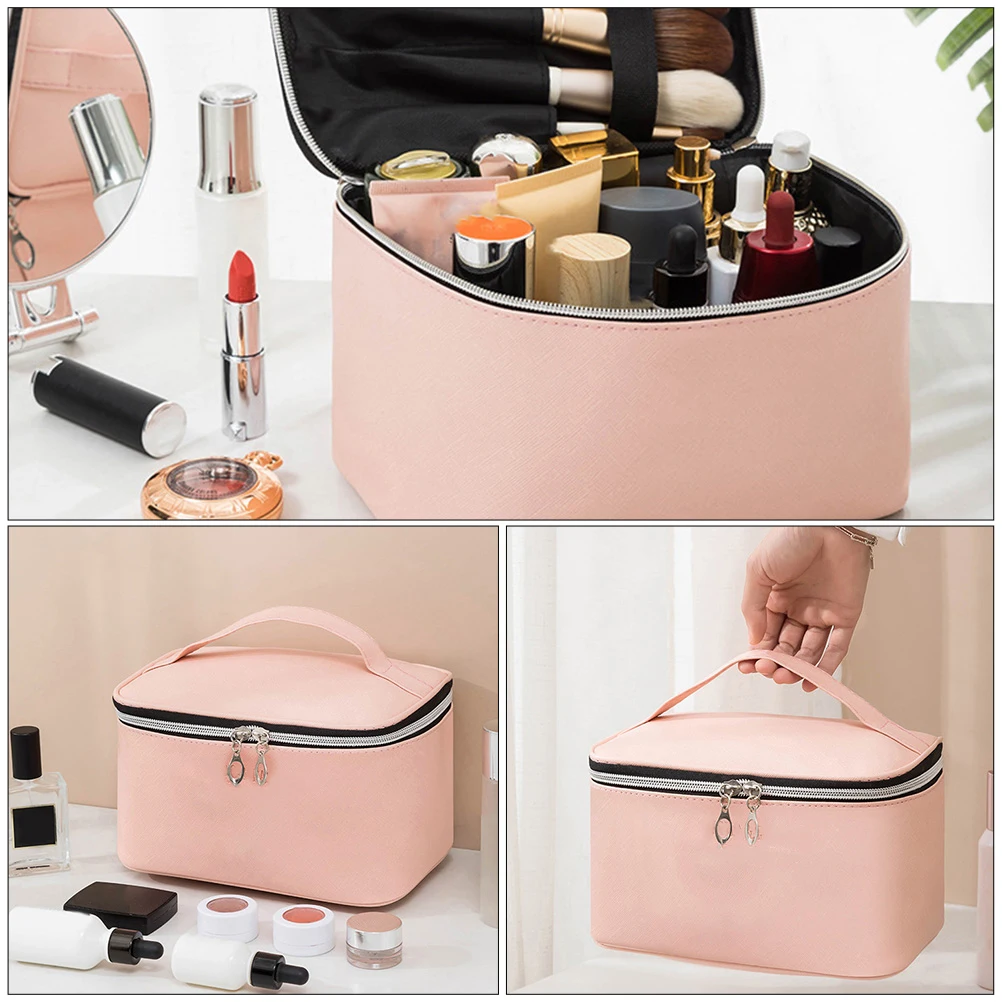 

Waterproof Bag Makeup Cosmetics Travel Bags Women Traveling Portable Miss