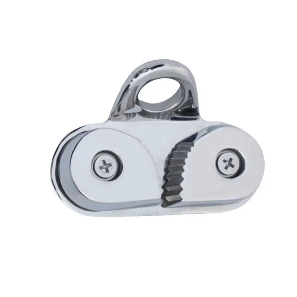 

Universal Sailing Sailboat Stainless Steel Rope Clamp Matic Fairlead Kayak Fast Entry Cam Cleat Marine Hardware Boat Cleats