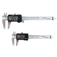 150mm Digital Vernier Caliper - Stainless Steel Precision Measuring Tool with Large LCD Display, Inch/Metric Conversion