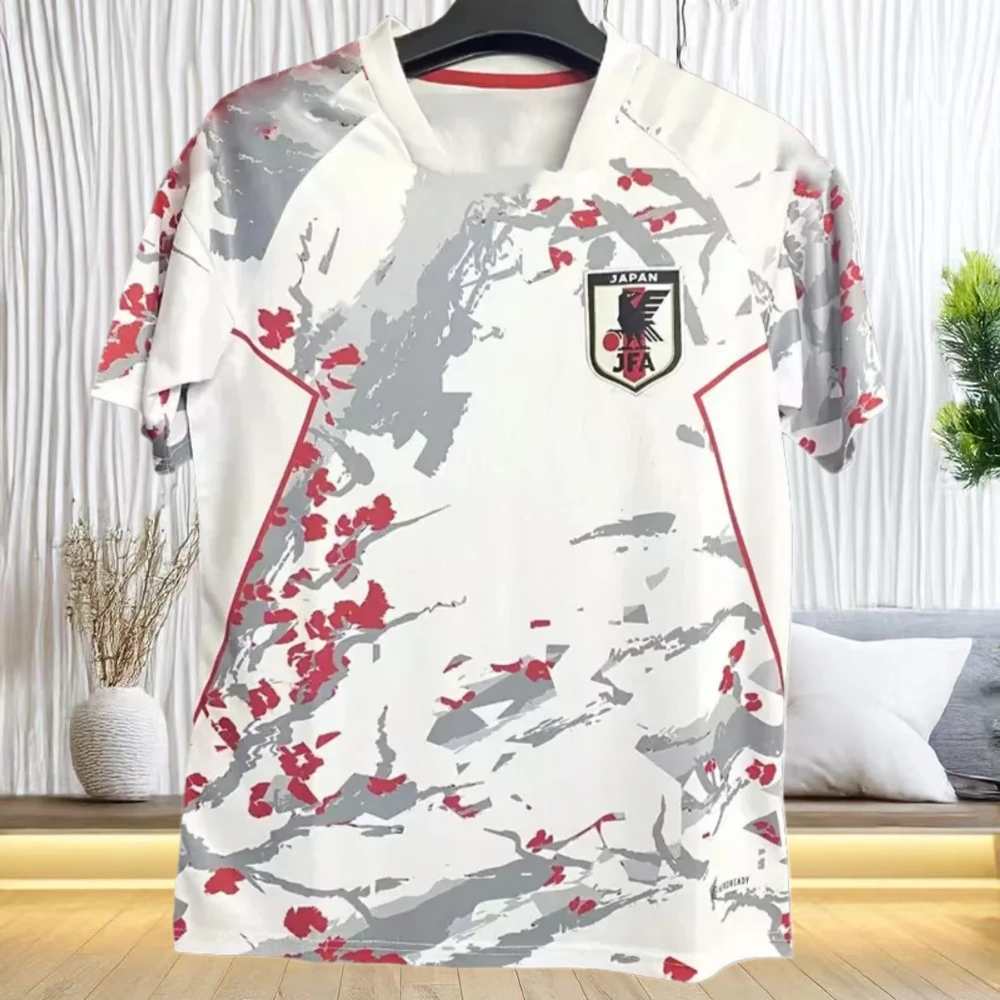 

Summer 2025 3D Printed Casual T-shirts, Japanese One-piece Animated Version, Football Training Suits, Sportswear